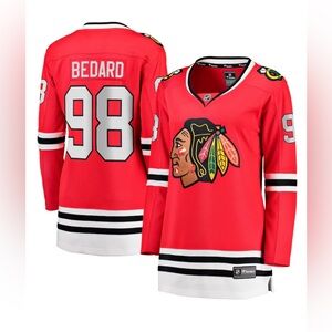 Connor Bedard Chicago Blackhawks Home Jersey
